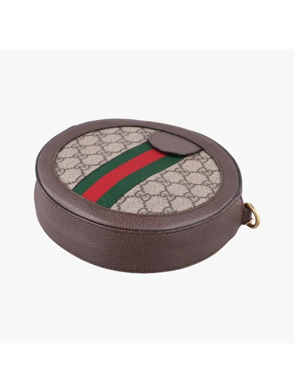 Gucci Ophidia Brown Beige Multi Leather Shoulder Bag